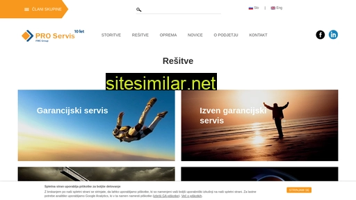 pro-servis.si alternative sites