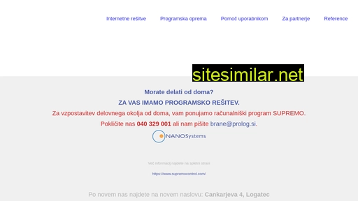 prolog.si alternative sites