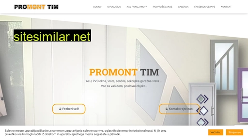 promont-tim.si alternative sites