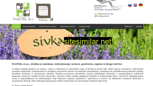 provital.si alternative sites