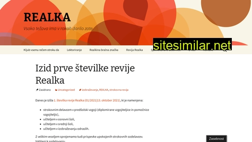 realka.si alternative sites