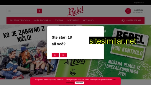 rebel-pivo.si alternative sites