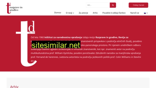 rig-td.si alternative sites