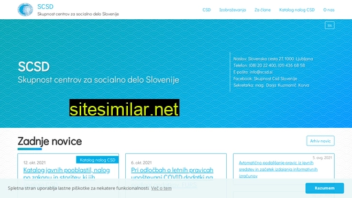 scsd.si alternative sites