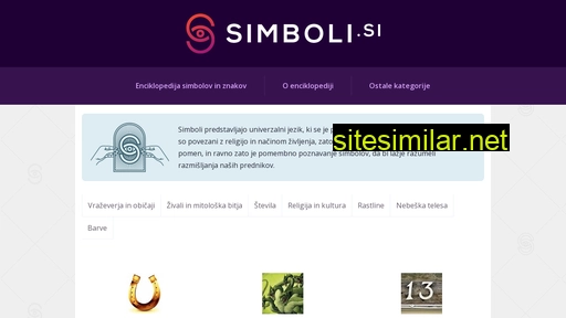 Simboli similar sites