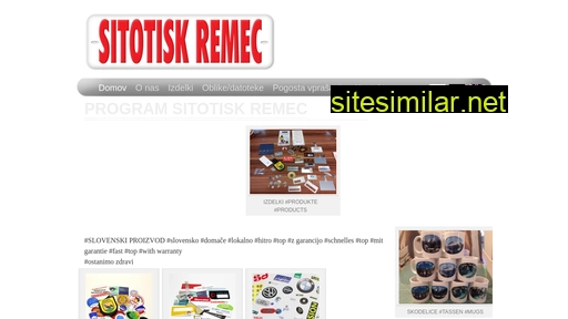 Sitotisk-remec similar sites