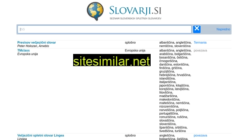 slovarji.si alternative sites