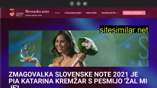 Slovenskanota similar sites