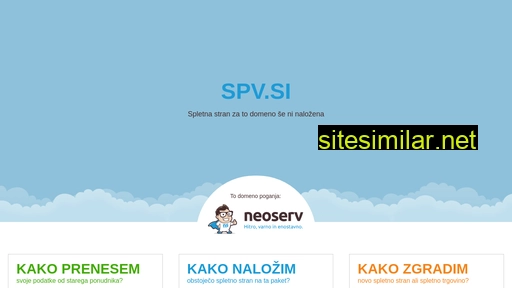 spv.si alternative sites