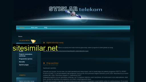 Svislar-telekom similar sites