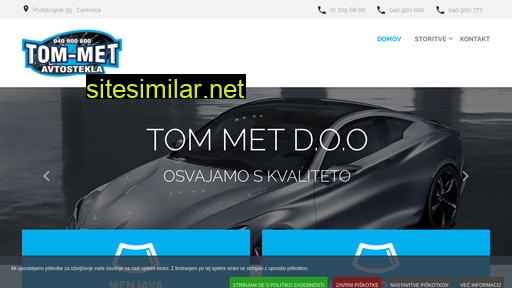 tom-met.si alternative sites