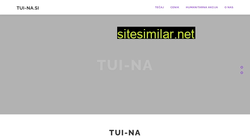 tui-na.si alternative sites