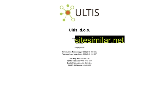 ultis.si alternative sites