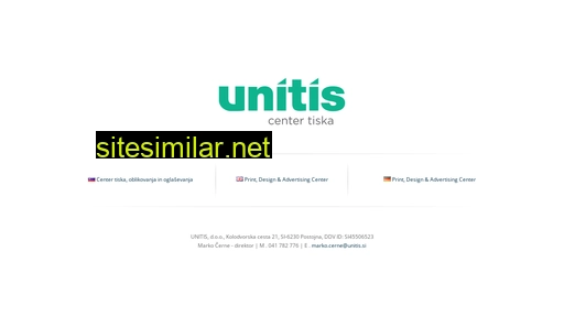 unitis.si alternative sites