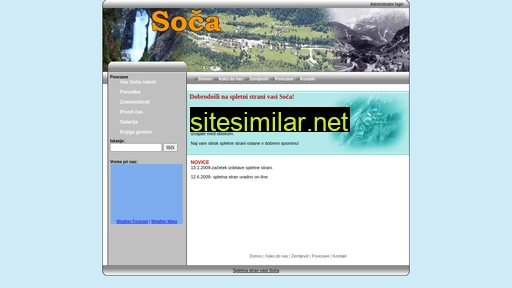 vas-soca.si alternative sites