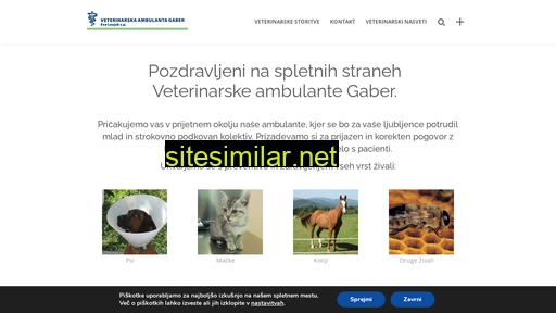 veterina-gaber.si alternative sites