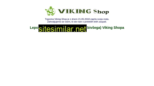 viking-shop.si alternative sites