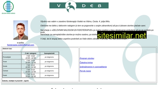vodeb.si alternative sites