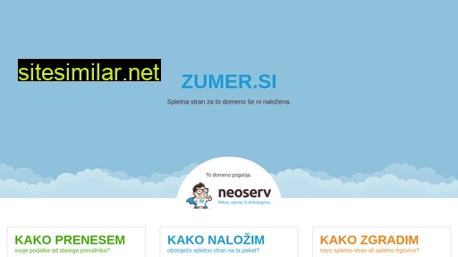 zumer.si alternative sites