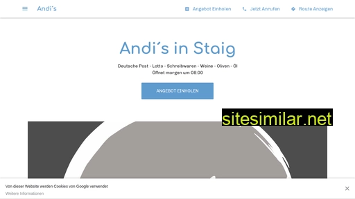 andis-staig.business.site alternative sites