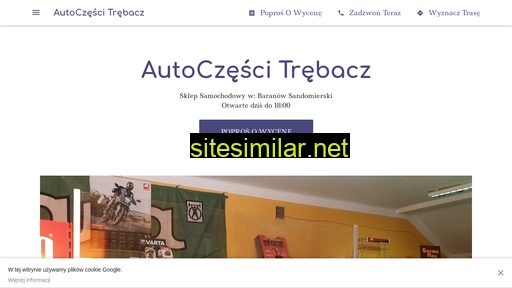 auto-czesci-trebacz.business.site alternative sites