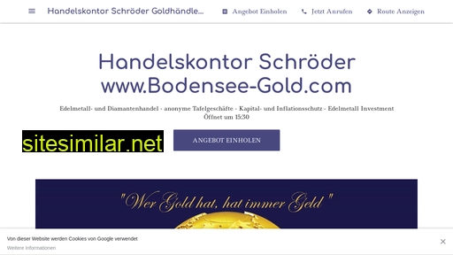 Bodensee-goldhandel similar sites