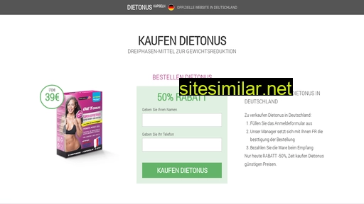 Dietonus-official similar sites