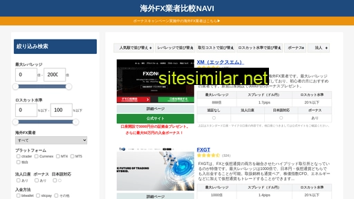 Forex-jp similar sites