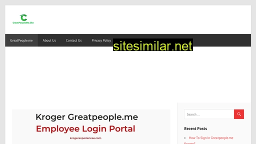 greatpeopleme.site alternative sites