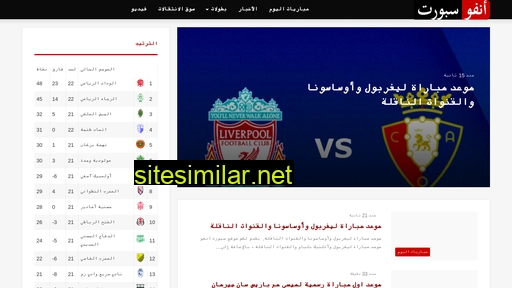 infosports.site alternative sites