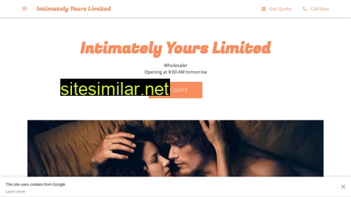 Intimatelyyourslimited similar sites