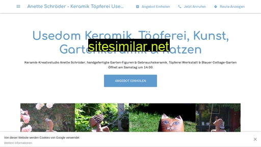 keramik-toepferei-usedom-katzen-kabinett.business.site alternative sites