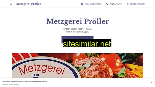 Metzgerei-proller-ohg similar sites