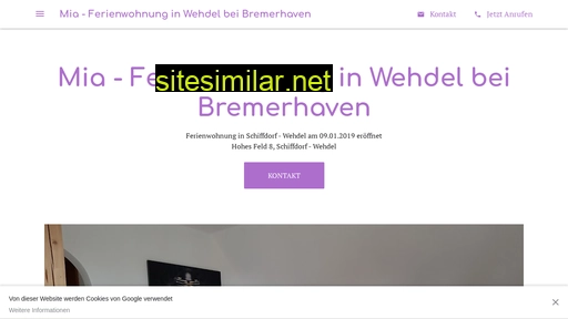 mia-ferienwohnung-wehdel-bei-bremerhaven.business.site alternative sites