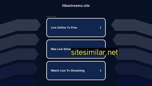 nbastreams.site alternative sites