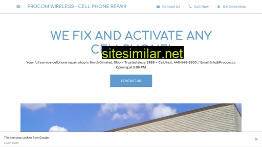 Procom-wireless-cell-phone-repair similar sites