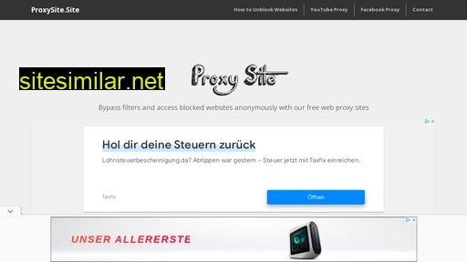 proxysite.site alternative sites