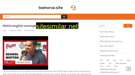 teehorse.site alternative sites