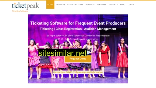 ticketpeak.site alternative sites