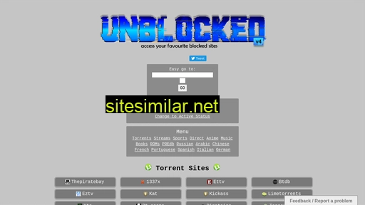 Unblock2 similar sites