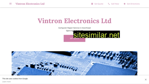 vintron-electronics-ltd.business.site alternative sites