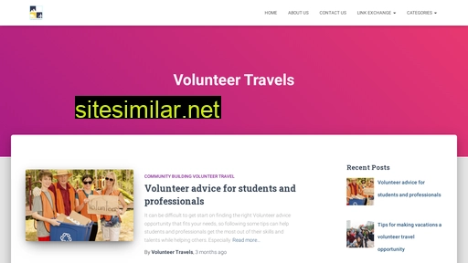 volunteertravels.site alternative sites