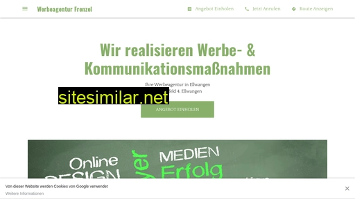 werbeagentur-frenzel.business.site alternative sites