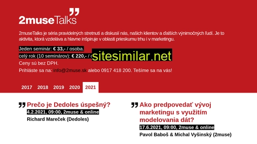 2musetalks.sk alternative sites