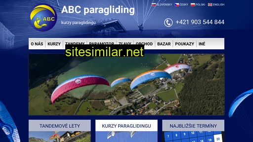 abcparagliding.sk alternative sites