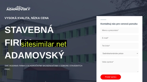 adamovsky.sk alternative sites