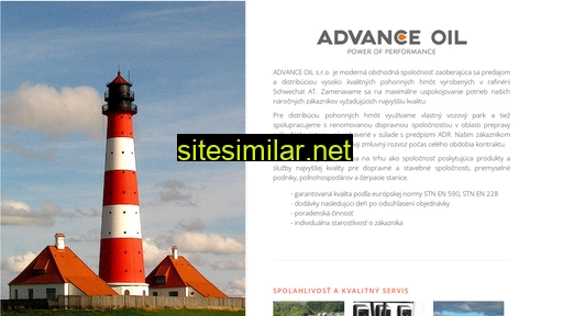 advanceoil.sk alternative sites