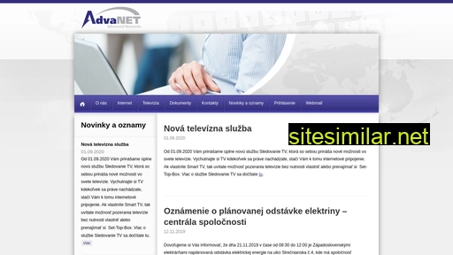 advanet.sk alternative sites