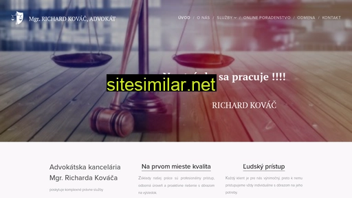 advokatkovac.sk alternative sites