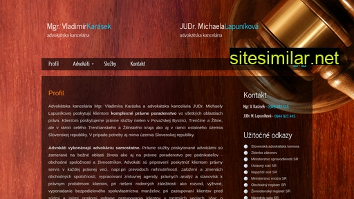 advokatpb.sk alternative sites